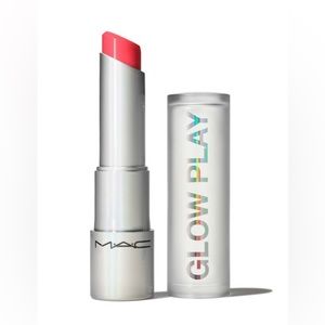 TWO MAC Glow Play Lip Balms!! Colors are Floral Coral & Sweet Treat NEW IN BOXES